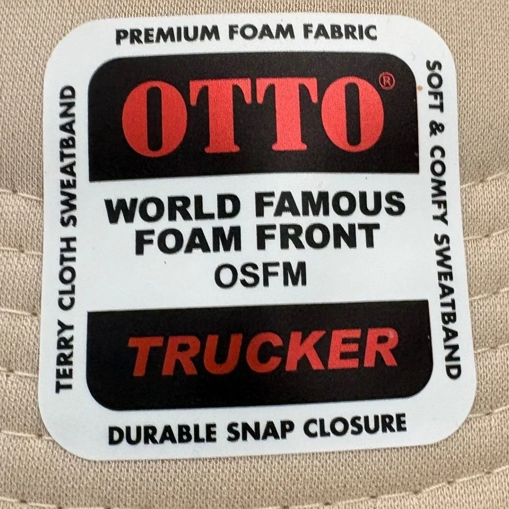 NWT Western Trucker Hat Tan Mesh Cap Howdy Horseshoe Flower Patch Snapback OSFM